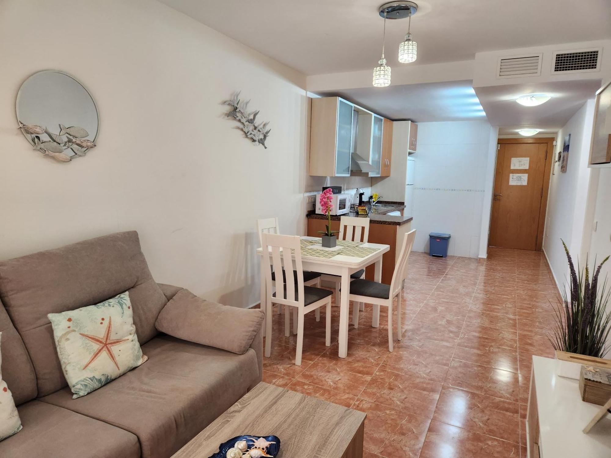 Bajo En Primera Linea De Vera-Playa Con Piscina Privada! Ngoại thất bức ảnh